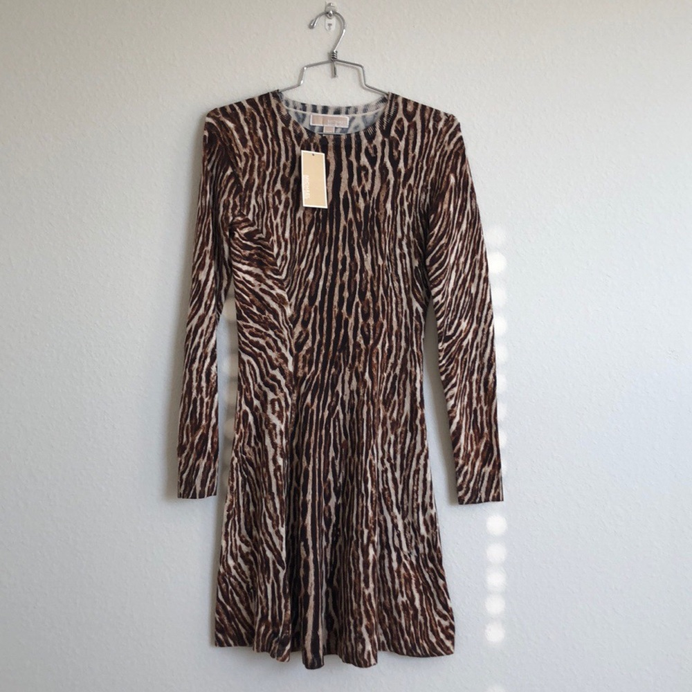 Michael Kors animal sweater dress XXS - Final offer